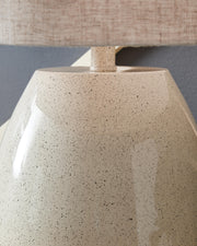 Linas Cream/Beige Table Lamp - L207594