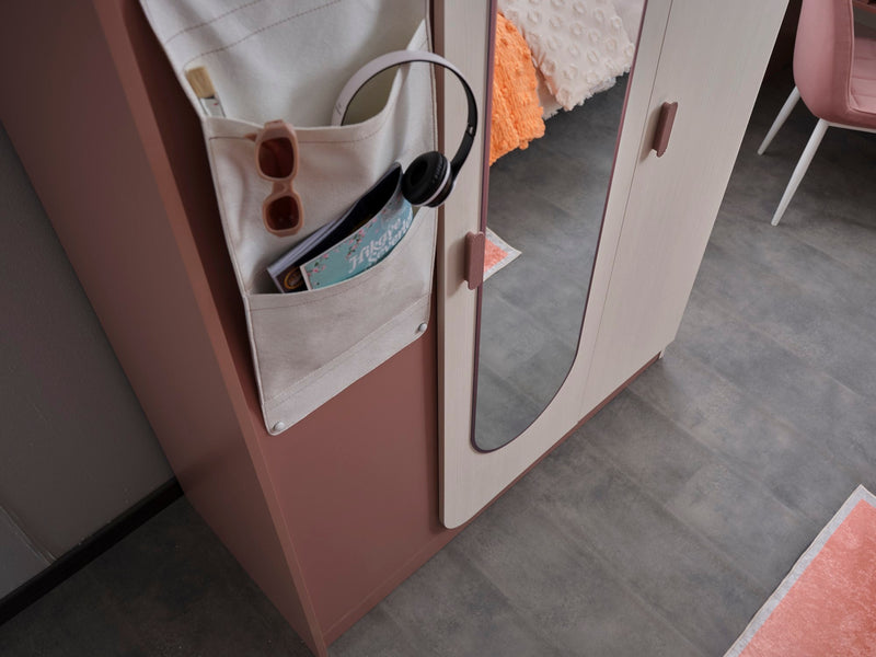 Linda 3 Door Wardrobe - 145-LIN-WRD-3
