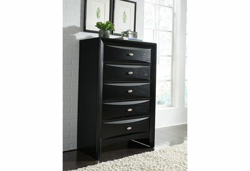 Linda Black Chest - LINDA(FD0011B)-BL-CH (M)