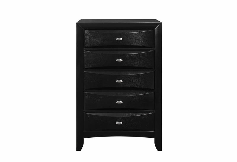 Linda Black Chest - LINDA(FD0011B)-BL-CH (M)