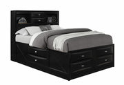 Linda Black Full Bed - LINDA-BL-FB (M)