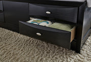 Linda Black Full Bed - LINDA-BL-FB (M)