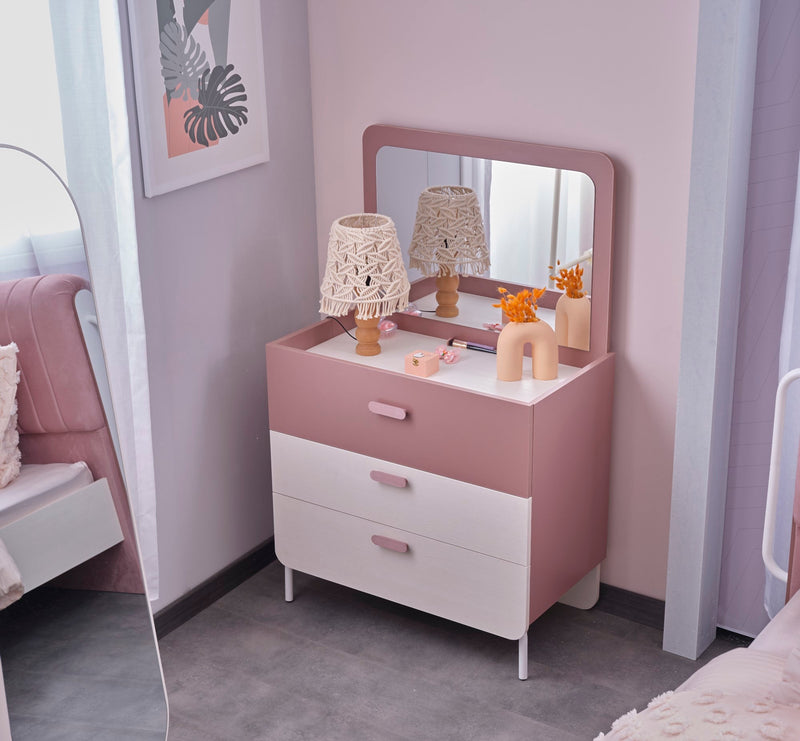 Linda Chiffonier With Mirror - 145-LIN-CHIWM