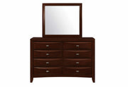 Linda New Merlot Dresser - LINDA(FD0011B)-M-D (M)