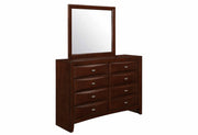 Linda New Merlot Dresser - LINDA(FD0011B)-M-D (M)