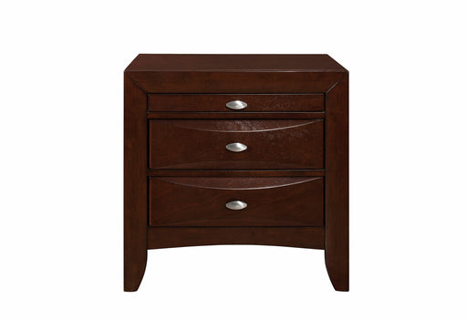 Linda New Merlot Nightstand - LINDA(FD0011B)-M-NS (M)