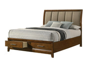 Linden - Dark Oak Storage Full Bed - B325-F-Bed