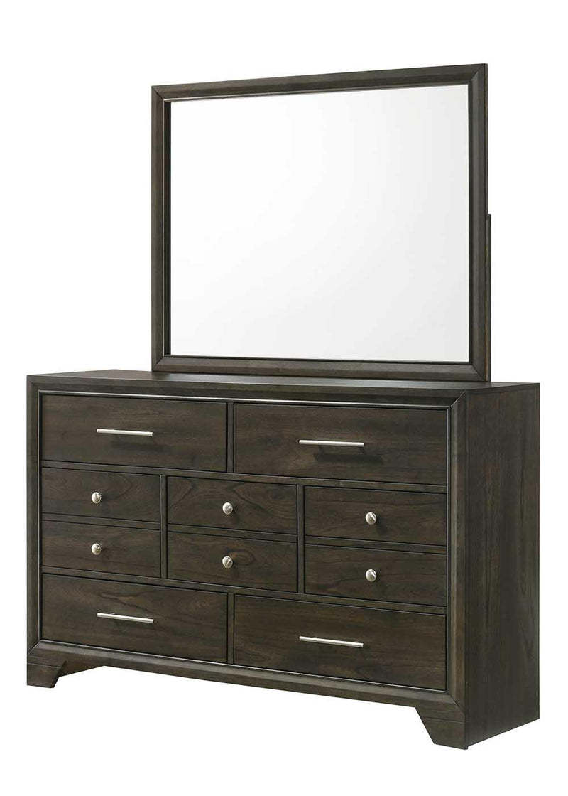 Linden - Gray Mirror - B324-M