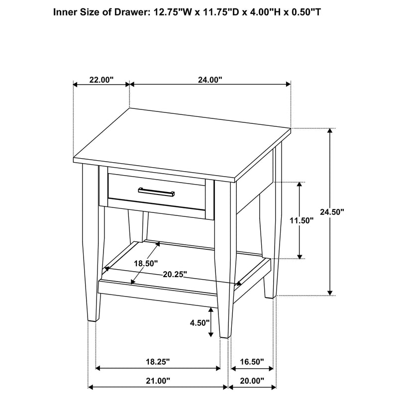Lindenton 3-piece Wood Lift-Top Coffee and End Table Set Blonde - 722758-S3