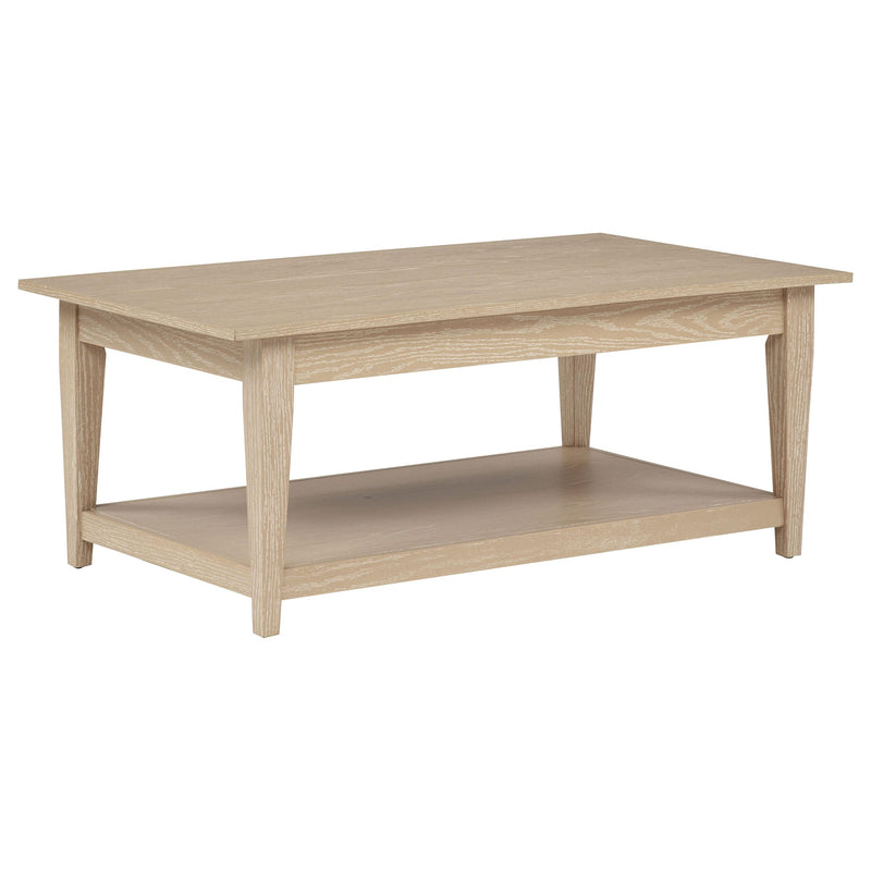 Lindenton 3-piece Wood Lift-Top Coffee and End Table Set Blonde - 722758-S3
