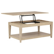 Lindenton 3-piece Wood Lift-Top Coffee and End Table Set Blonde - 722758-S3