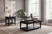 Lindenton Lift-Top Occasional Cocktail Coffee Table Black - 722728