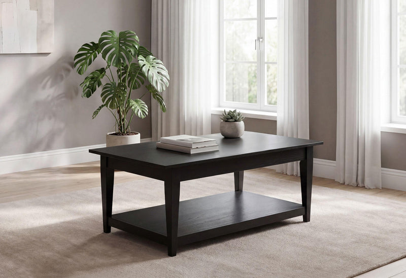 Lindenton Lift-Top Occasional Cocktail Coffee Table Black - 722728
