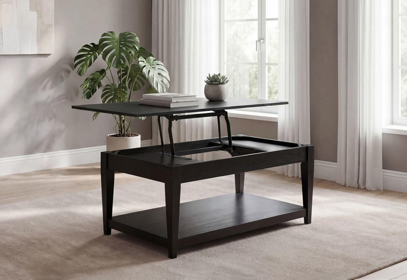 Lindenton Lift-Top Occasional Cocktail Coffee Table Black - 722728