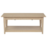 Lindenton Lift-Top Occasional Cocktail Coffee Table Blonde - 722758