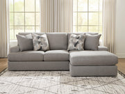 Lindon Smoke 2-Piece Sectional with Chaise - 84704S2