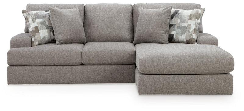 Lindon Smoke 2-Piece Sectional with Chaise - 84704S2