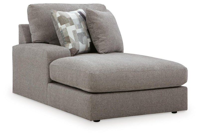 Lindon Smoke Left-Arm Facing Corner Chaise - 8470416