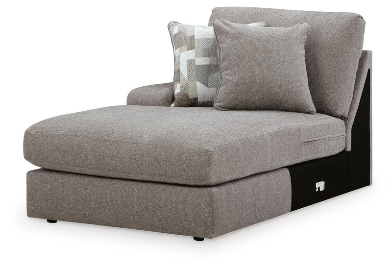 Lindon Smoke Left-Arm Facing Corner Chaise - 8470416