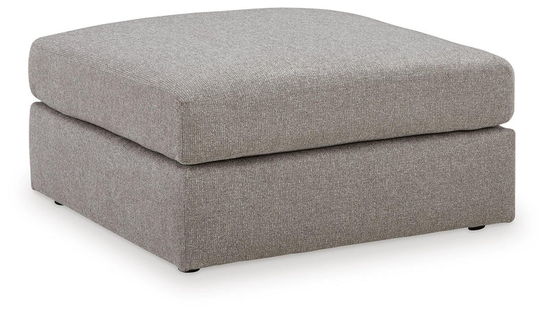 Lindon Smoke Oversized Accent Ottoman - 8470408