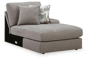 Lindon Smoke Right-Arm Facing Corner Chaise - 8470417