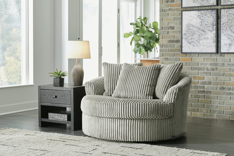 Lindyn 4-Piece Sectional, Chair and Ottoman - 21105U11