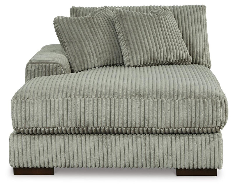 Lindyn Fog 3-Piece Sectional with Double Chaise - 21105S18