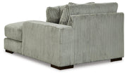 Lindyn Fog 3-Piece Sectional with Double Chaise - 21105S18