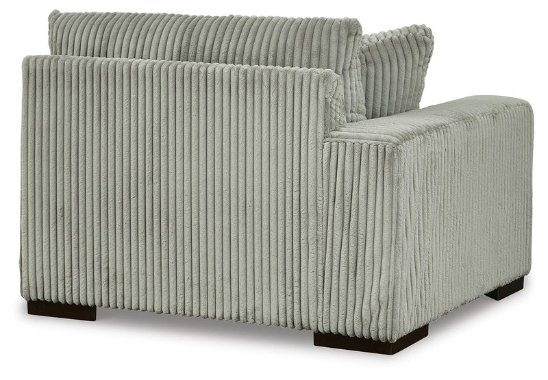 Lindyn Fog 4-Piece Sectional and Ottoman - 21105U7