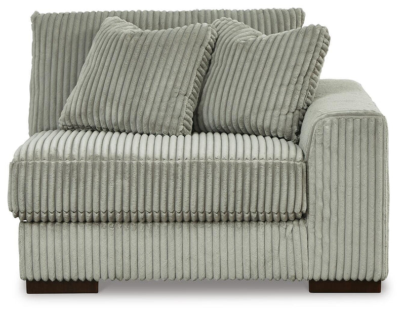 Lindyn Fog 4-Piece Sectional and Ottoman - 21105U7