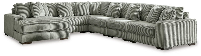 Lindyn Fog 6-Piece LAF Sectional