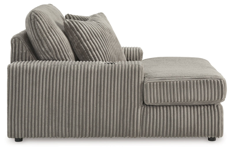 Lindyn Fog Chaise - Gate FurnitureChaise