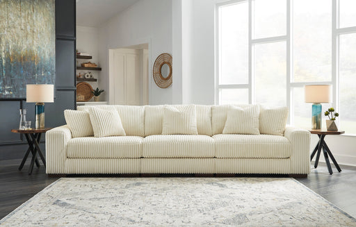 Lindyn Ivory 3 Piece Sectional Sofa - Gate FurnitureSectional