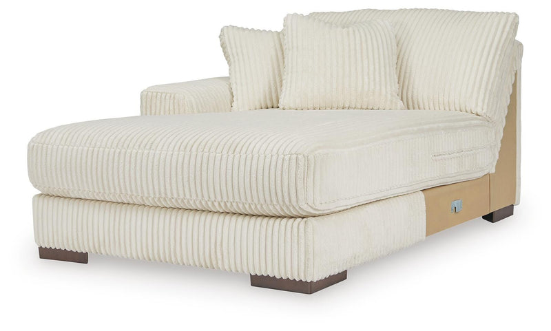 Lindyn Ivory 4-Piece Sectional with Chaise - 21104S17