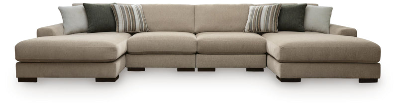 Linenhause Dune 4-Piece Double Chaise Sectional - 31803S9