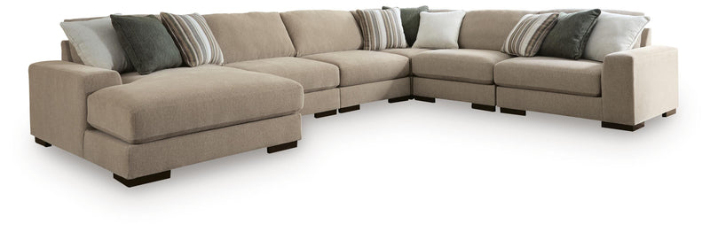 Linenhause Dune 6-Piece Sectional with Chaise - 31803S14
