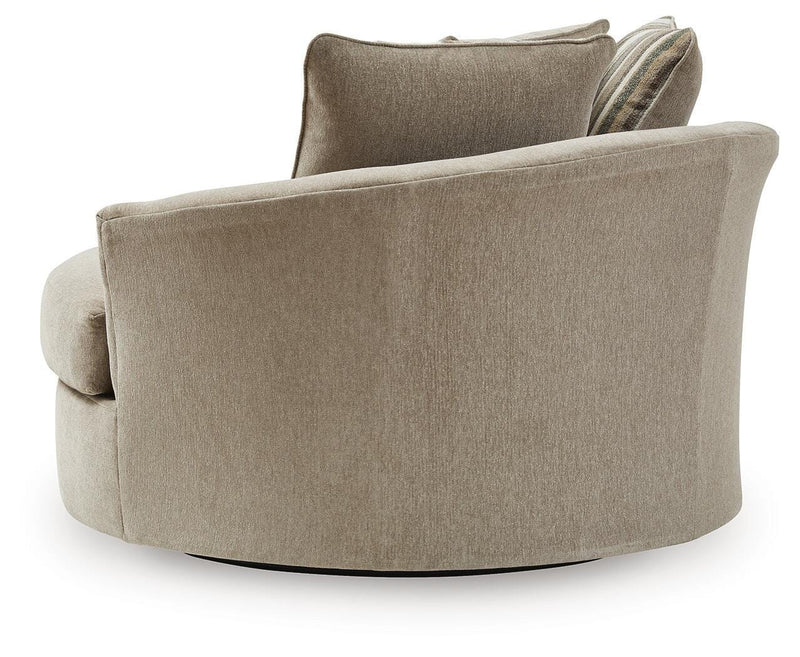 Linenhause Dune Oversized Swivel Accent Chair - 3180321
