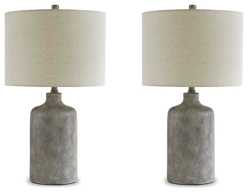 Linus Antique Black Table Lamp (Set of 2) - L117964X2