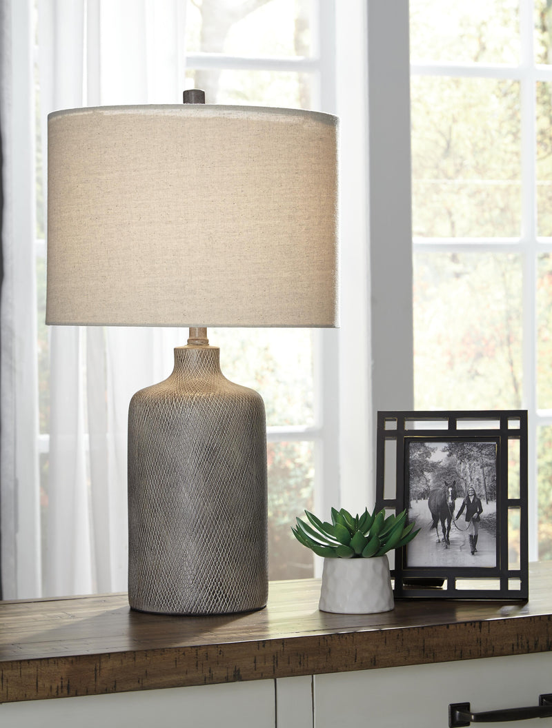 Linus Antique Black Table Lamp (Set of 2) - L117964X2