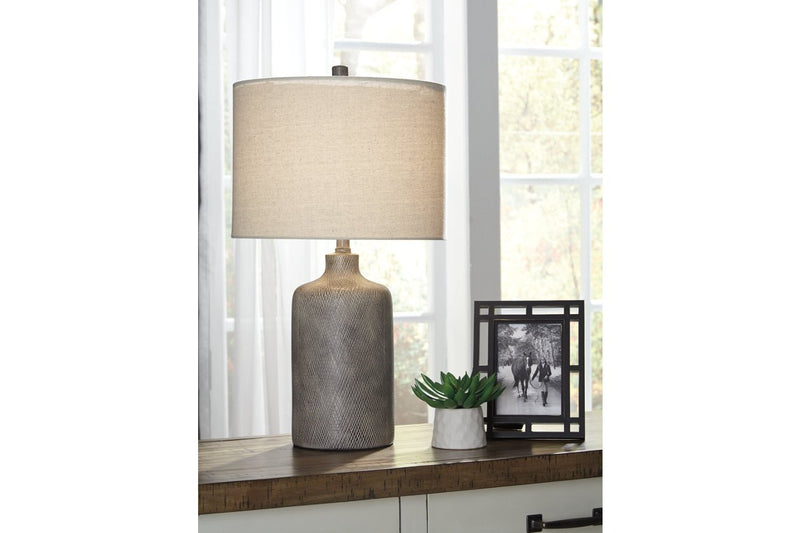 Linus Antique Black Table Lamp - Gate FurnitureTable Lamp