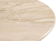 Liona Marble And Mango Wood End / Side Table in Beige - 774Beige-ET