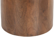 Liona Marble And Mango Wood End / Side Table in Beige - 774Beige-ET