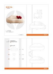 Lips Red Velvet Loveseat - Gate FurnitureLoveseat