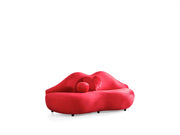 Lips Red Velvet Loveseat - Gate FurnitureLoveseat
