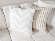 Lis Ivory Boucle Double Chaise 147" Sectional - LISIV-USEC