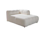 Lis Ivory Boucle RAF Sectional [ETA: 4/20] - Gate FurnitureSectional