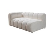 Lis Ivory Boucle RAF Sectional [ETA: 4/20] - Gate FurnitureSectional
