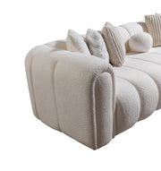 Lis Ivory Boucle RAF Sectional [ETA: 4/20] - Gate FurnitureSectional