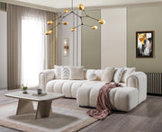 Lis Ivory Boucle RAF Sectional [ETA: 4/20] - Gate FurnitureSectional