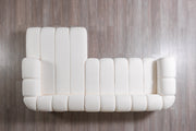 Lis Ivory Boucle RAF Sectional [ETA: 4/20] - Gate FurnitureSectional